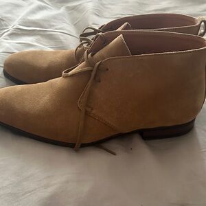 Men's Tan Suede boots